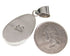 Southwest Sterling Silver Multicolor Jewelry Slide Pendant YS59520
